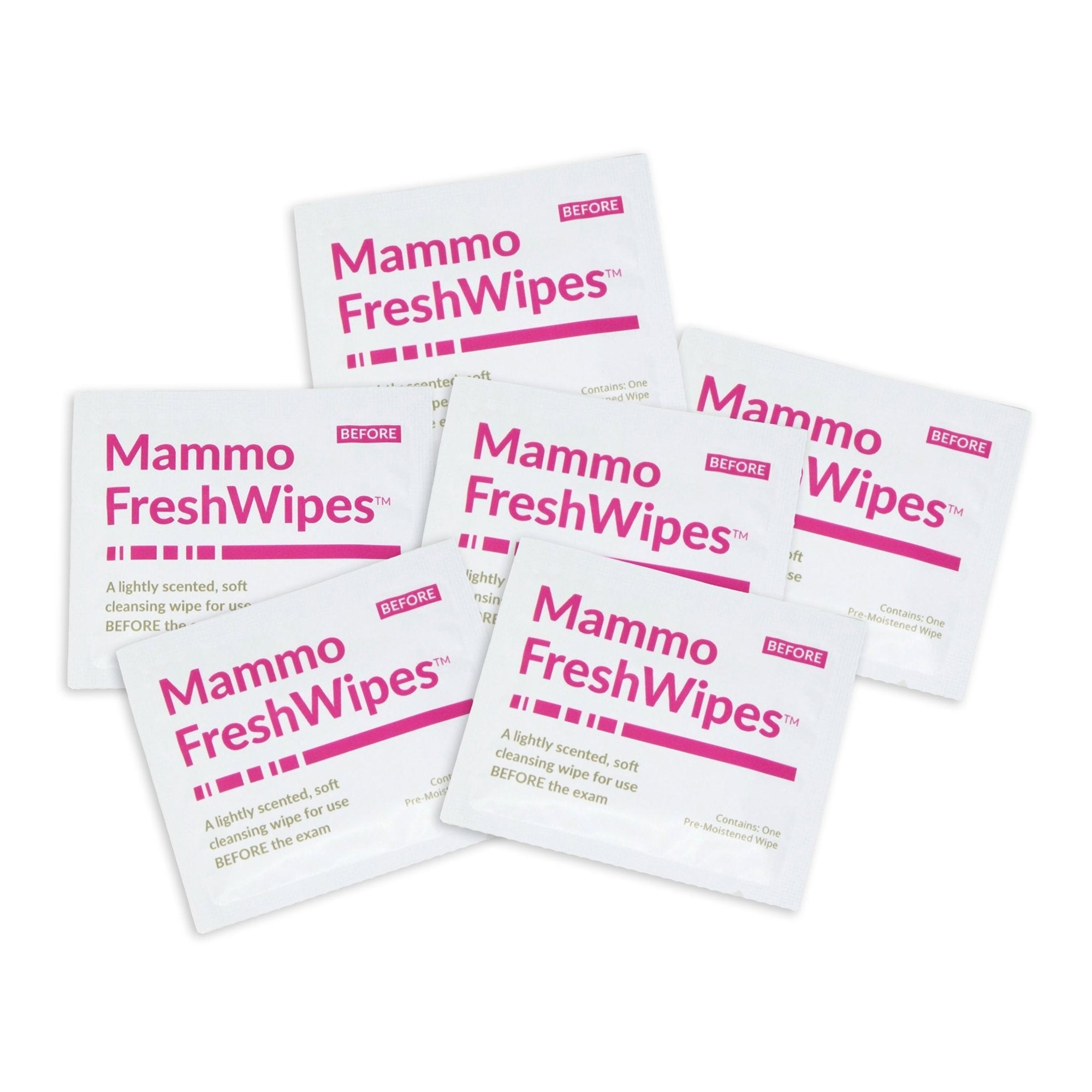 mammography cleansing towelette pdc freshwipes individual packet scented 50 count packaging type case