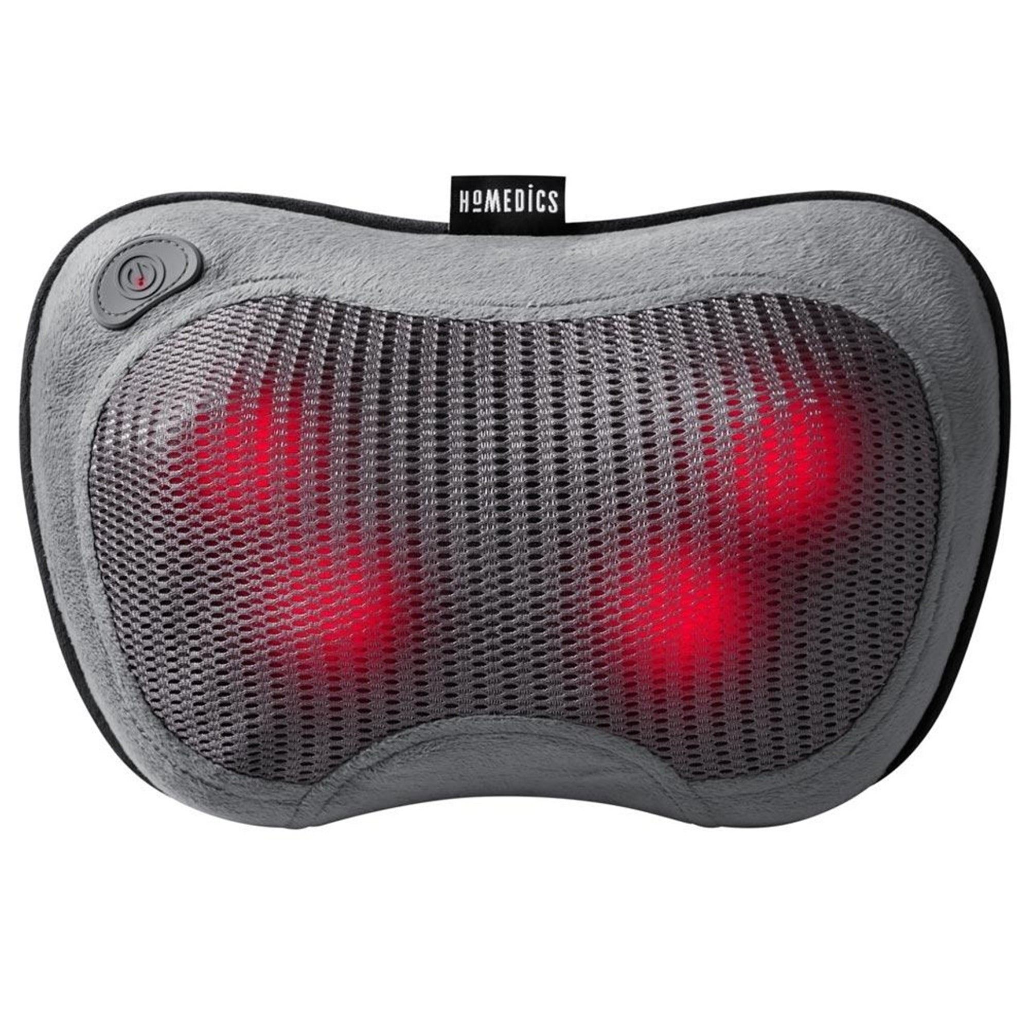 massage pillow with heat homedics shiatsu