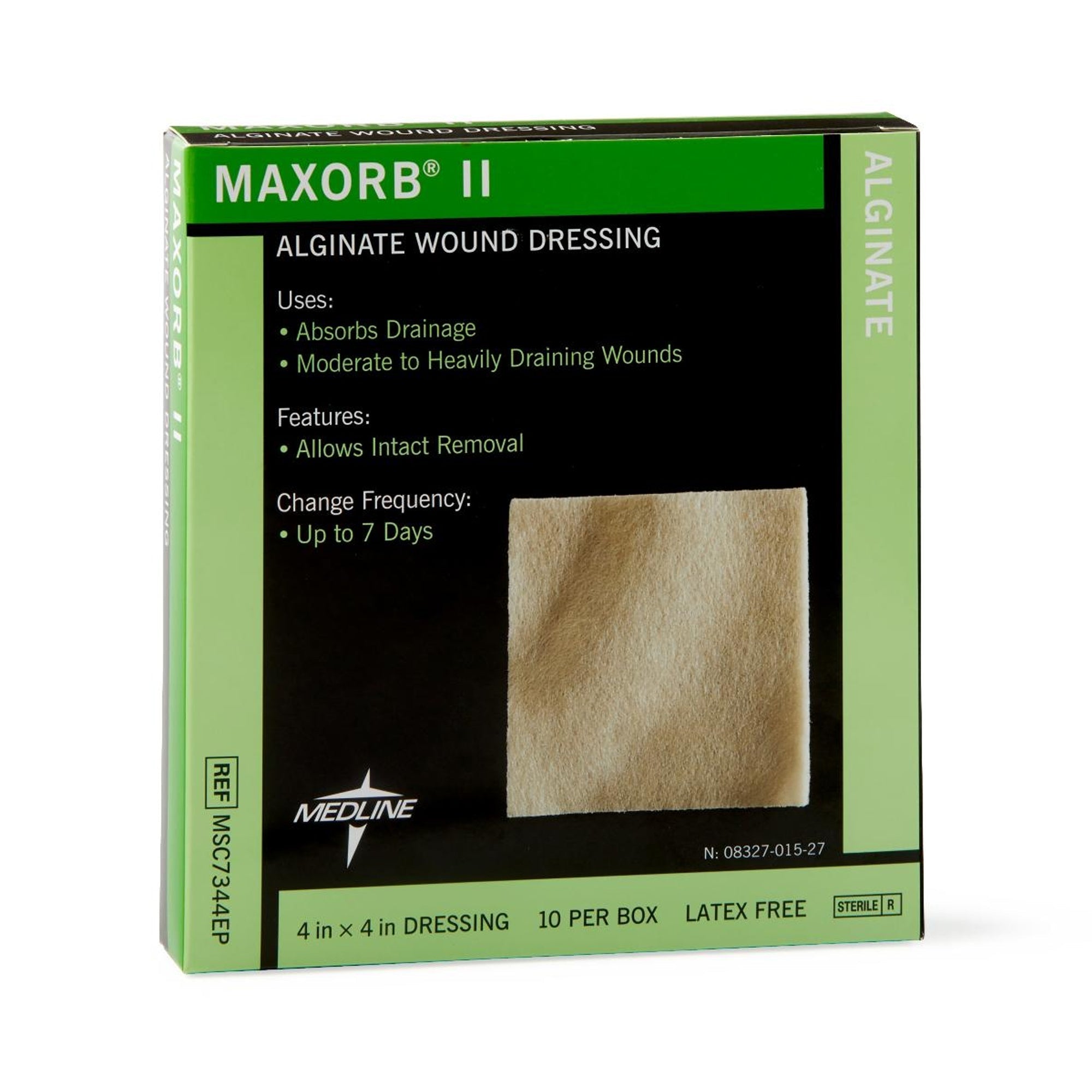 maxorb ii alginate dressing 4 x 4 inch maxorb ii alginate dressing mk874897ea