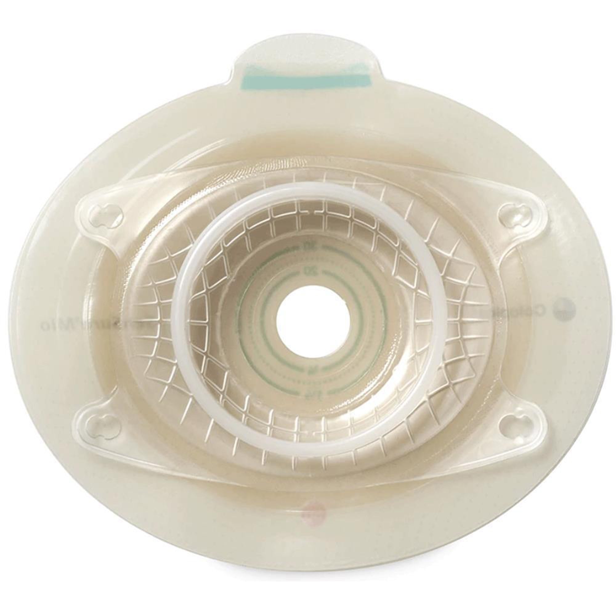 Ostomy Barrier SenSura Mio Click Precut, Standard Wear Elastic Adhesive 50 mm Flange Red Code System 1 Inch Opening | 5/Box