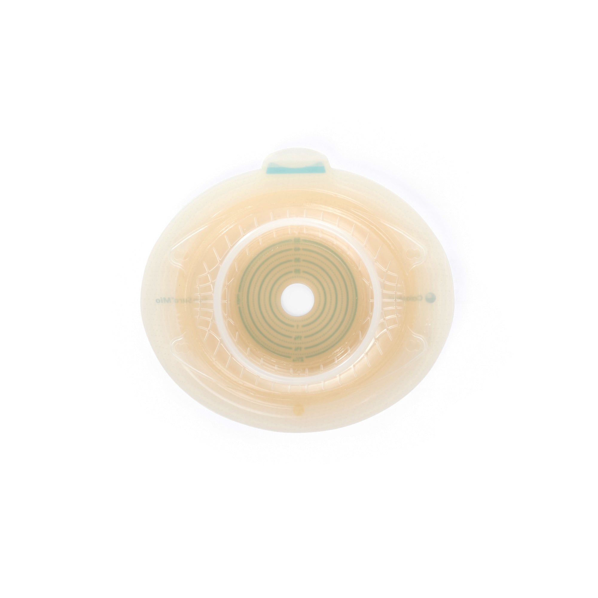 Ostomy Barrier SenSura Mio Click Trim to Fit, Extended Wear Elastic Adhesive 70 mm Flange Yellow Code System 9/16 to 2 Inch Opening | 5/Box