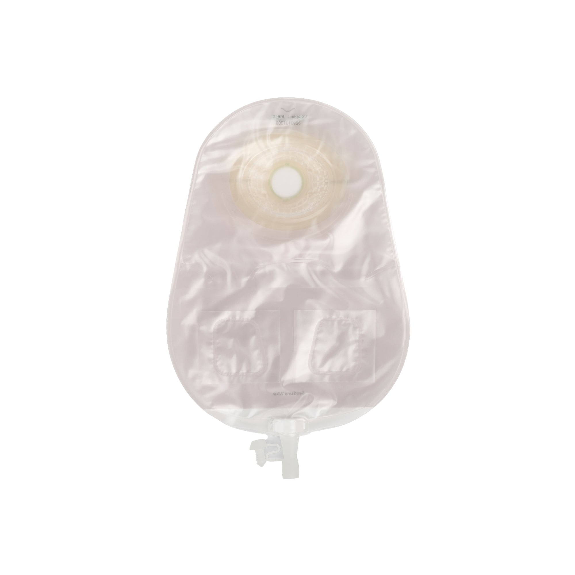 Urostomy Pouch SenSura Mio Convex One-Piece System 10-1/2 Inch Length, Maxi Convex Light, Pre-Cut 13/16 Inch Stoma Drainable | 10/Box
