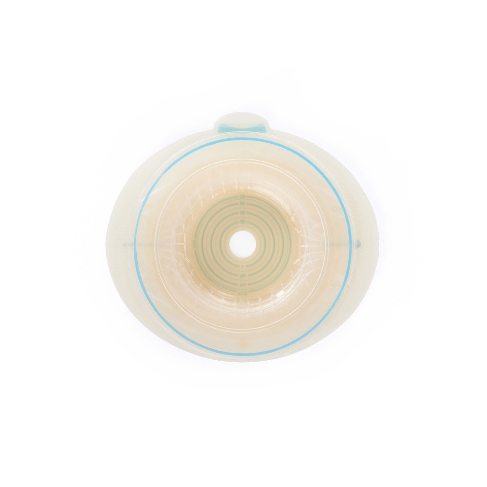 Ostomy Barrier SenSura Mio Flex Trim to Fit, Standard Wear Elastic Adhesive 70 mm Flange Yellow Code System 15 to 53 mm Opening | 5/Box