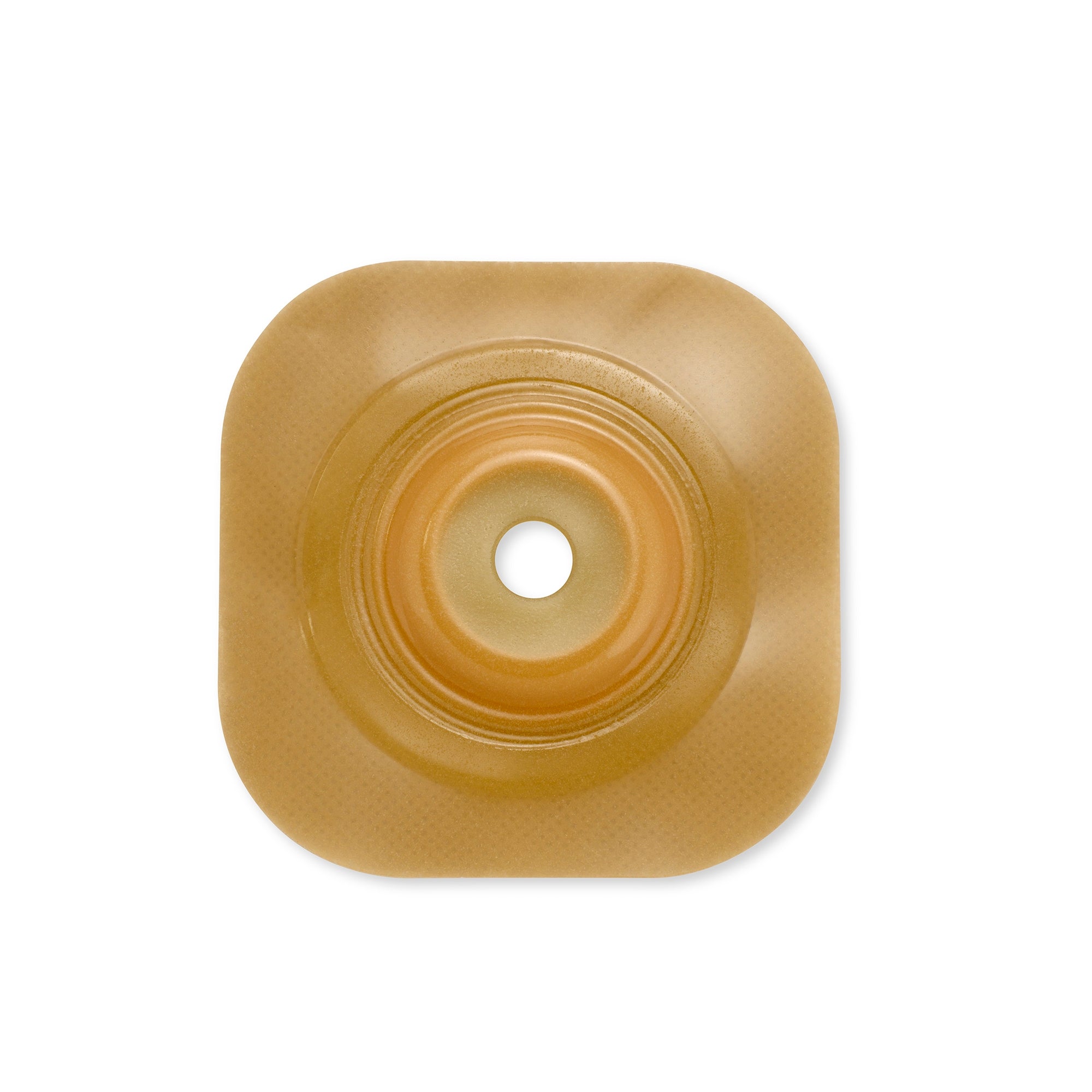 Ostomy Barrier CeraPlus New Image Trim to Fit, Extended Wear 44 mm Flange Green Code System Up to 1 Inch Opening 4 X 4 Inch | BOX