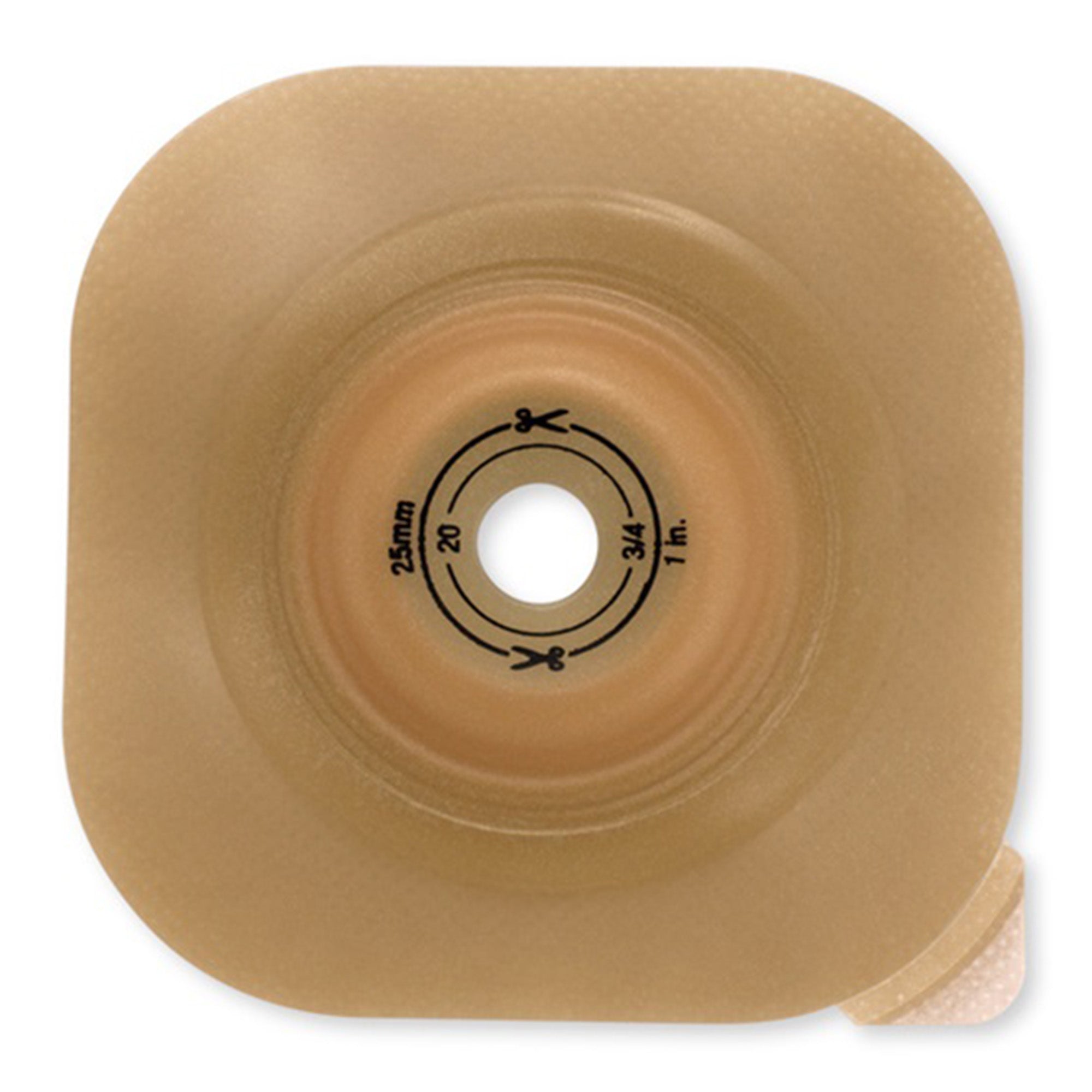 Ostomy Barrier CeraPlus New Image Trim to Fit, Extended Wear Without Tape 70 mm Flange Blue Code System Up to 2 Inch Opening | BOX
