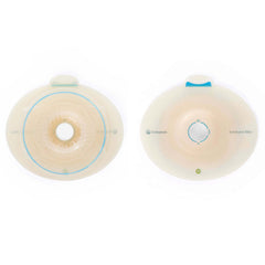 Ostomy Barrier SenSura Mio Flex Precut, Standard Wear Elastic Adhesive 50 mm Flange Red Code System 3/8 to 1-7/8 Inch Opening | 5/Box