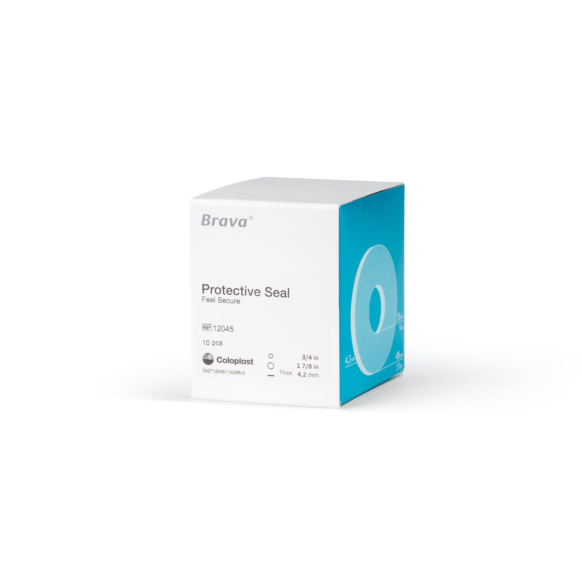 Skin Barrier Ring Brava Thick, Packaging Type- Box