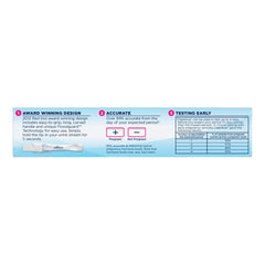 Reproductive Health Test Kit Clearblue hCG Pregnancy Test 2 Tests CLIA Waived, Packaging Type- Box