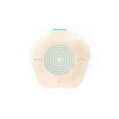 Ostomy Barrier SenSura Mio Convex Flip Trim to Fit, Extended Wear Elastic Adhesive 60 mm Flange Blue Code System 3/8 to 2-1/8 Inch Opening | 5/Box