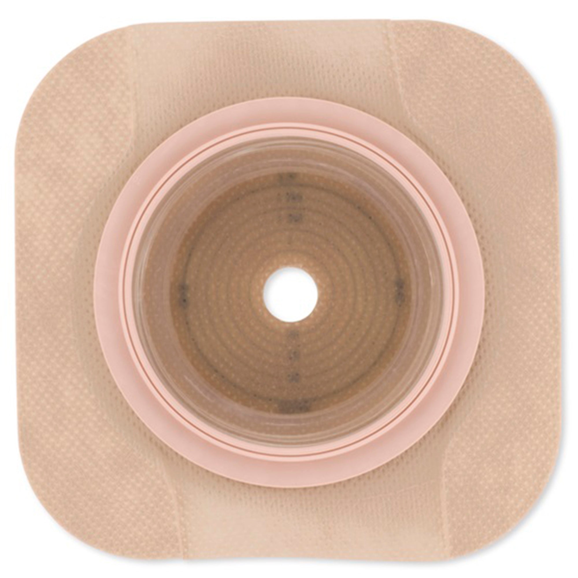 Ostomy Barrier New Image CeraPlus Trim to Fit, Extended Wear Adhesive Tape Borders 70 mm Flange Blue Code System Up to 2 Inch Opening | 5/Box