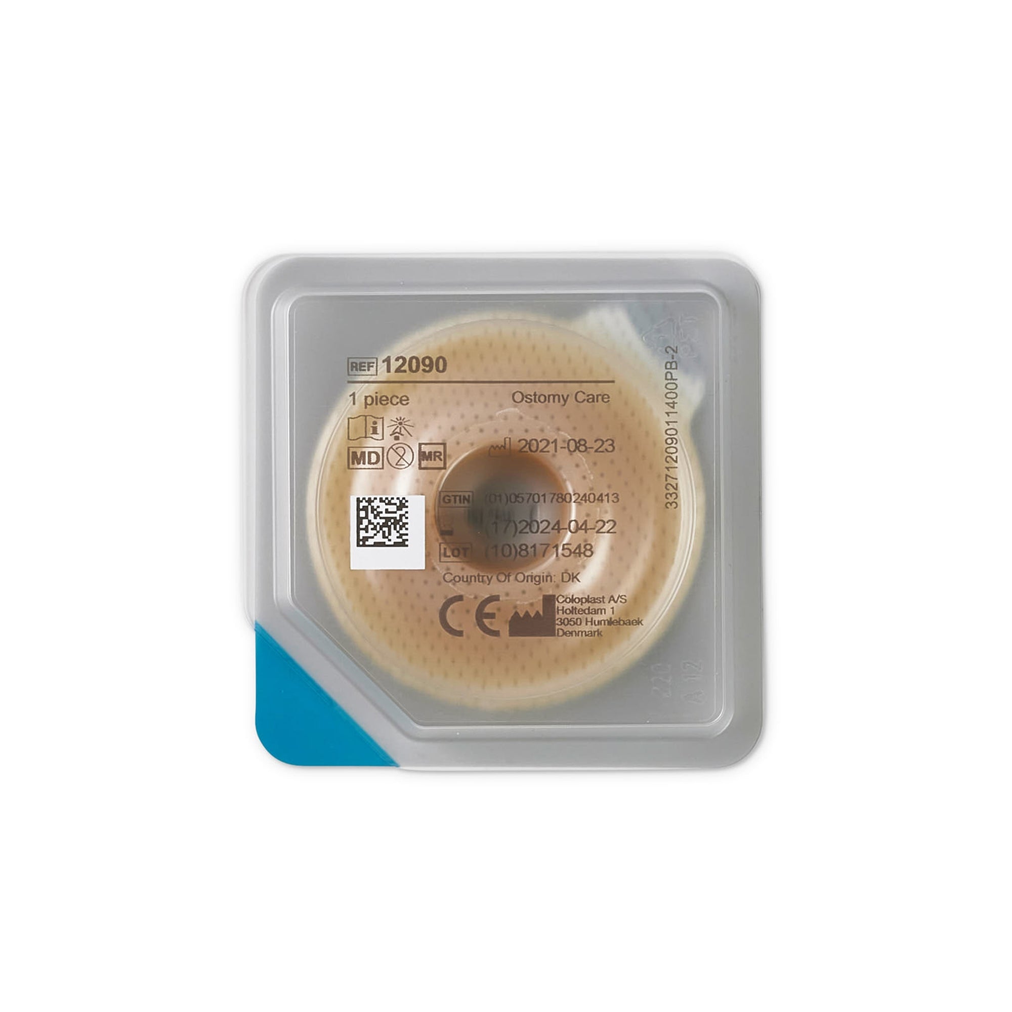 Ostomy Seal Brava Convex, Starter Hole 3/4 Inch (20mm) | 10/Box