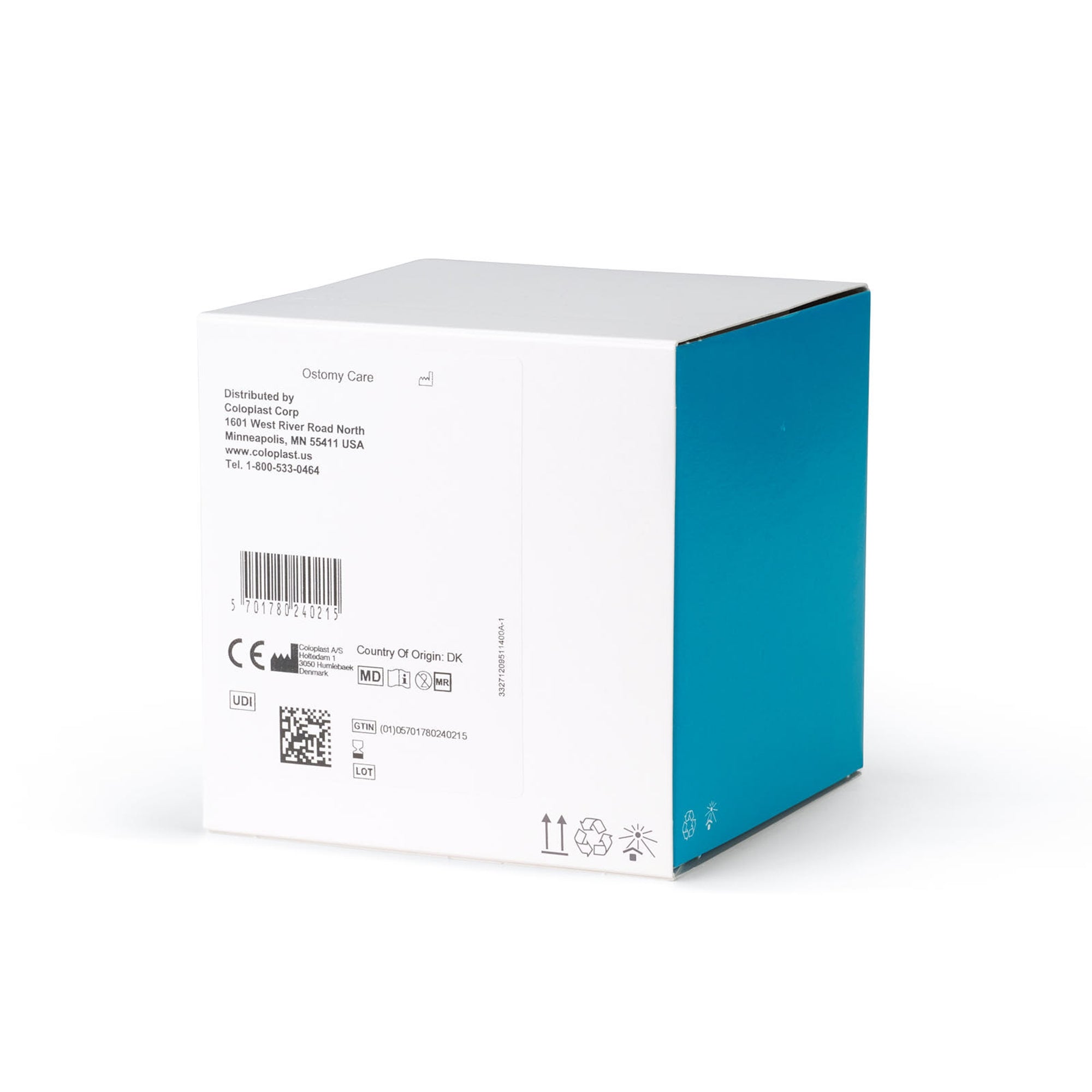 Ostomy Seal Brava Convex, Starter Hole 1-3/4 Inch (45mm) | 10/Box
