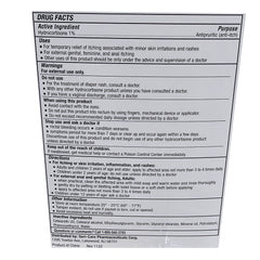 Geri-Care Hydrocortisone 1% Itch Relief Cream – 0.9 g Individual Packets (Box of 144) | NDC 57896014614