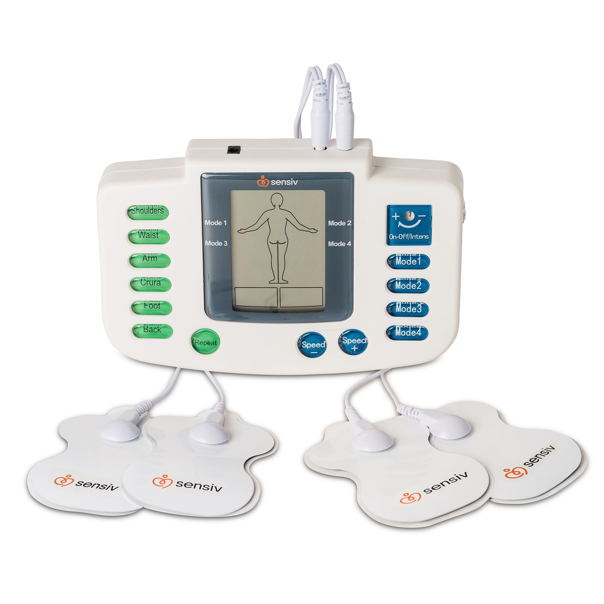 TENS Unit with Foot Attachment Sensiv Full-Body, Packaging Type- Case