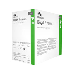 Surgical Glove Biogel Surgeons Size 8.5 Sterile Latex Standard Cuff Length Micro-Textured Straw Not Chemo Approved | 50Pair/Box