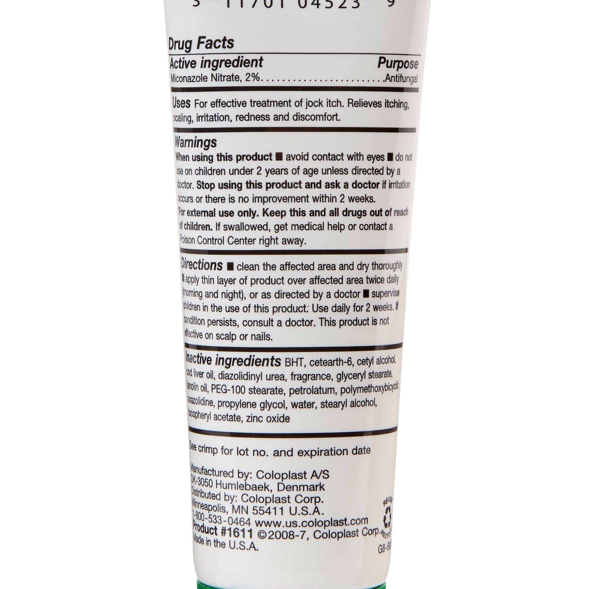 Skin Protectant Baza Antifungal 2 oz. Tube Scented Cream CHG Compatible | 12/Case