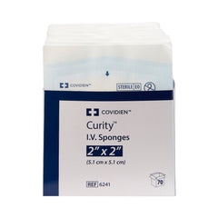 I.V. Sponge Curity 2 X 2 Inch 6-Ply Sterile 2 per Pack, Packaging Type- Case