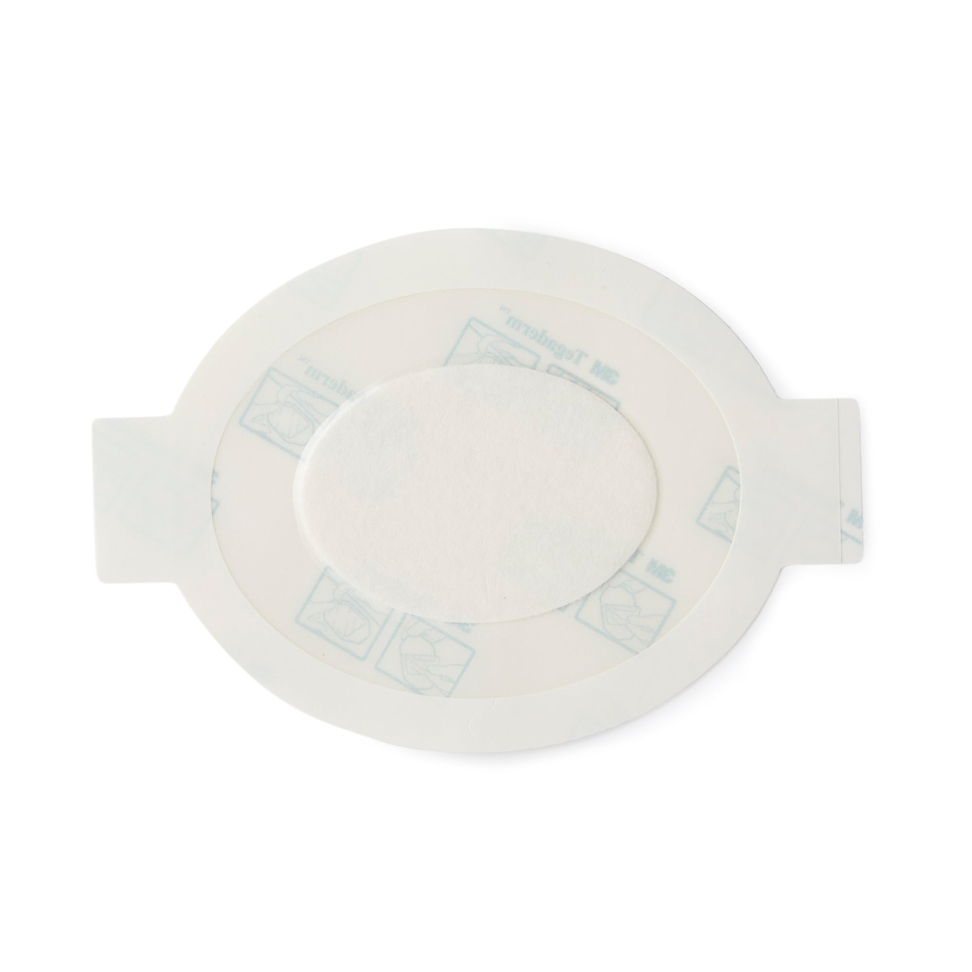 Transparent Film Dressing with Pad 3M Tegaderm 3-1/2 X 4 Inch Frame Style Delivery Rectangle Sterile, Packaging Type- Box