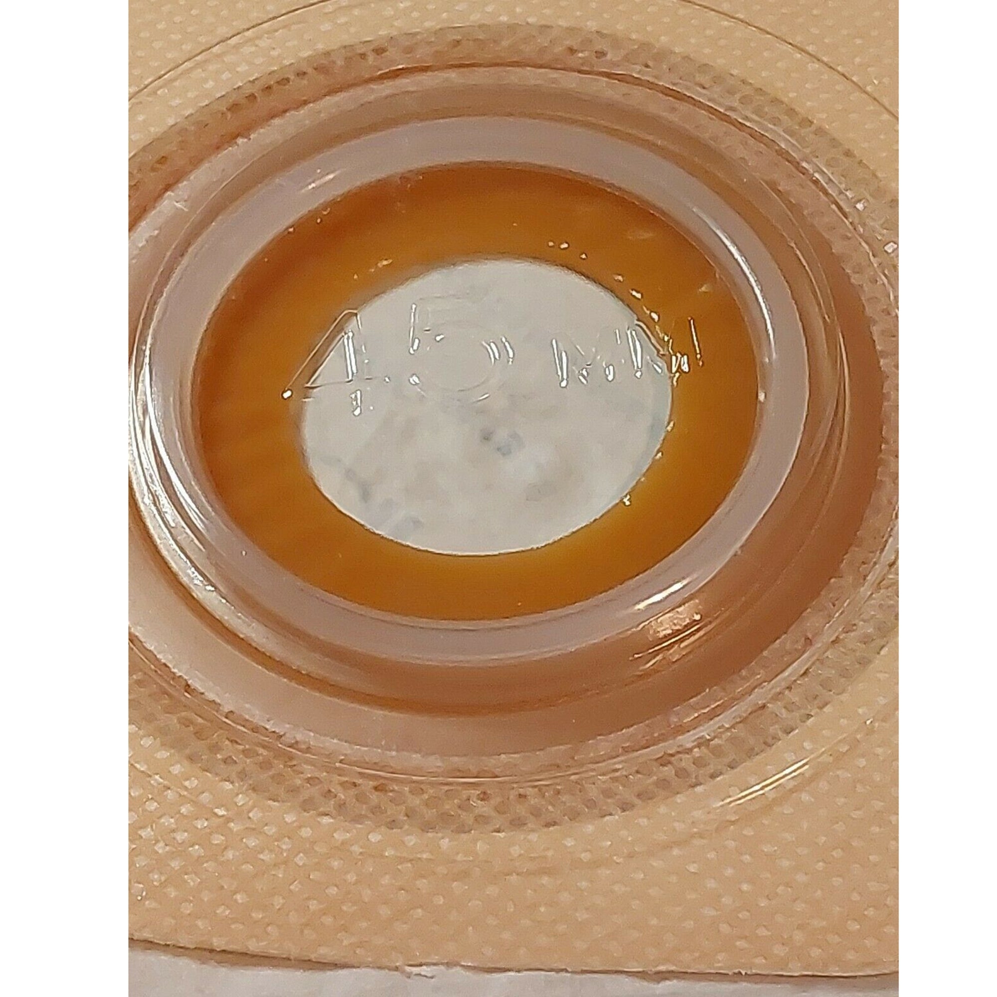 Ostomy Barrier Sur-Fit Natura Precut, Standard Wear Stomahesive Adhesive 45 mm Flange Sur-Fit Natura System Hydrocolloid 1-1/4 Inch Opening 4 X 4 Inch | 10/Box