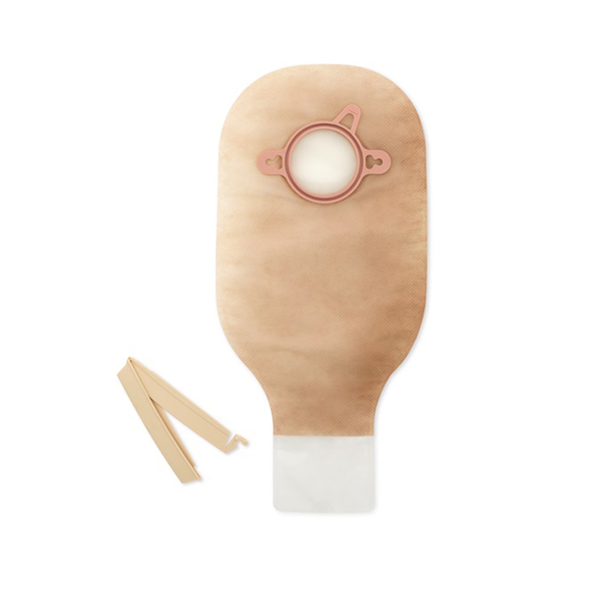 Colostomy Pouch New Image Two-Piece System 12 Inch Length 1-3/4 Inch Stoma Drainable | 10/Box