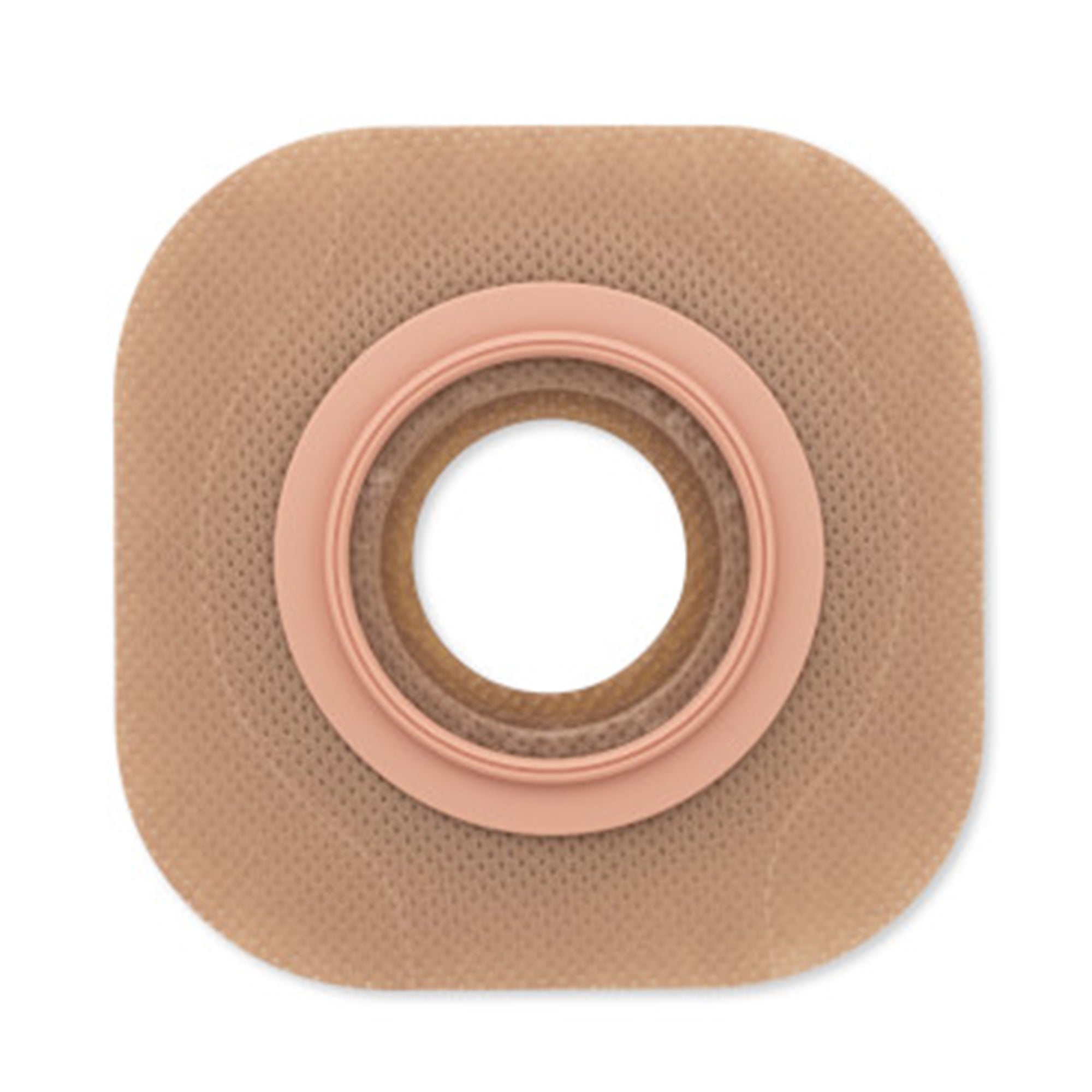 Ostomy Barrier FlexTend Trim to Fit, Extended Wear Without Tape 57 mm Flange Red Code System Up to 1-3/4 Inch Opening | 5/Box