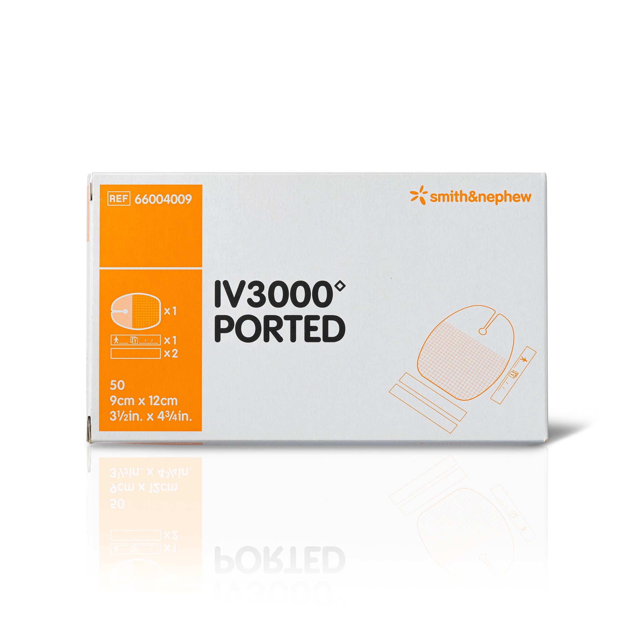 I.V. Dressing IV3000 REATIC Film 3-1/2 X 4-3/4 Inch Sterile, Packaging Type- Box