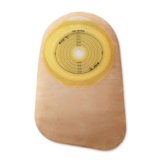 Ostomy Pouch Premier One-Piece System 9 Inch Length Flat, Pre-Cut 1-3/8 Inch Stoma Closed End | 30/Box
