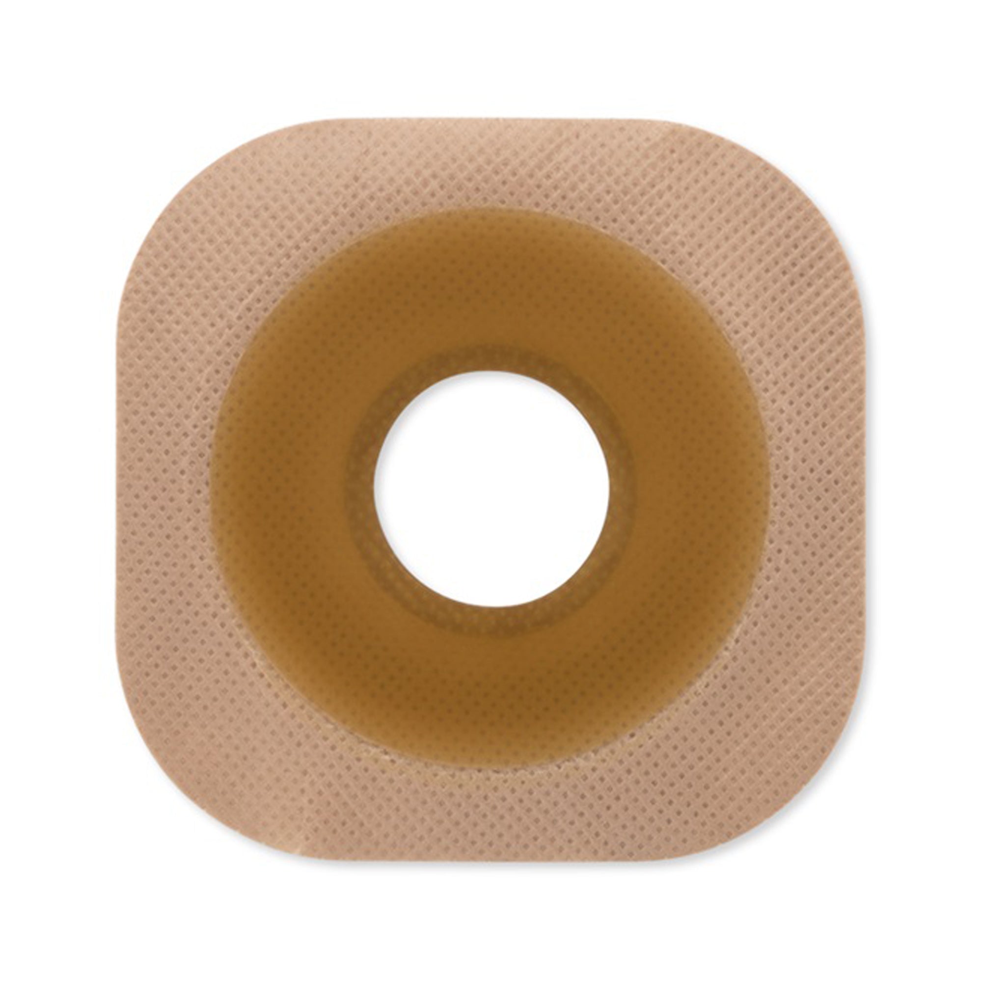 Ostomy Barrier New Image Flextend Precut, Extended Wear Adhesive Tape 57 mm Flange Red Code System Hydrocolloid 1-1/2 Inch Opening | 5/Box