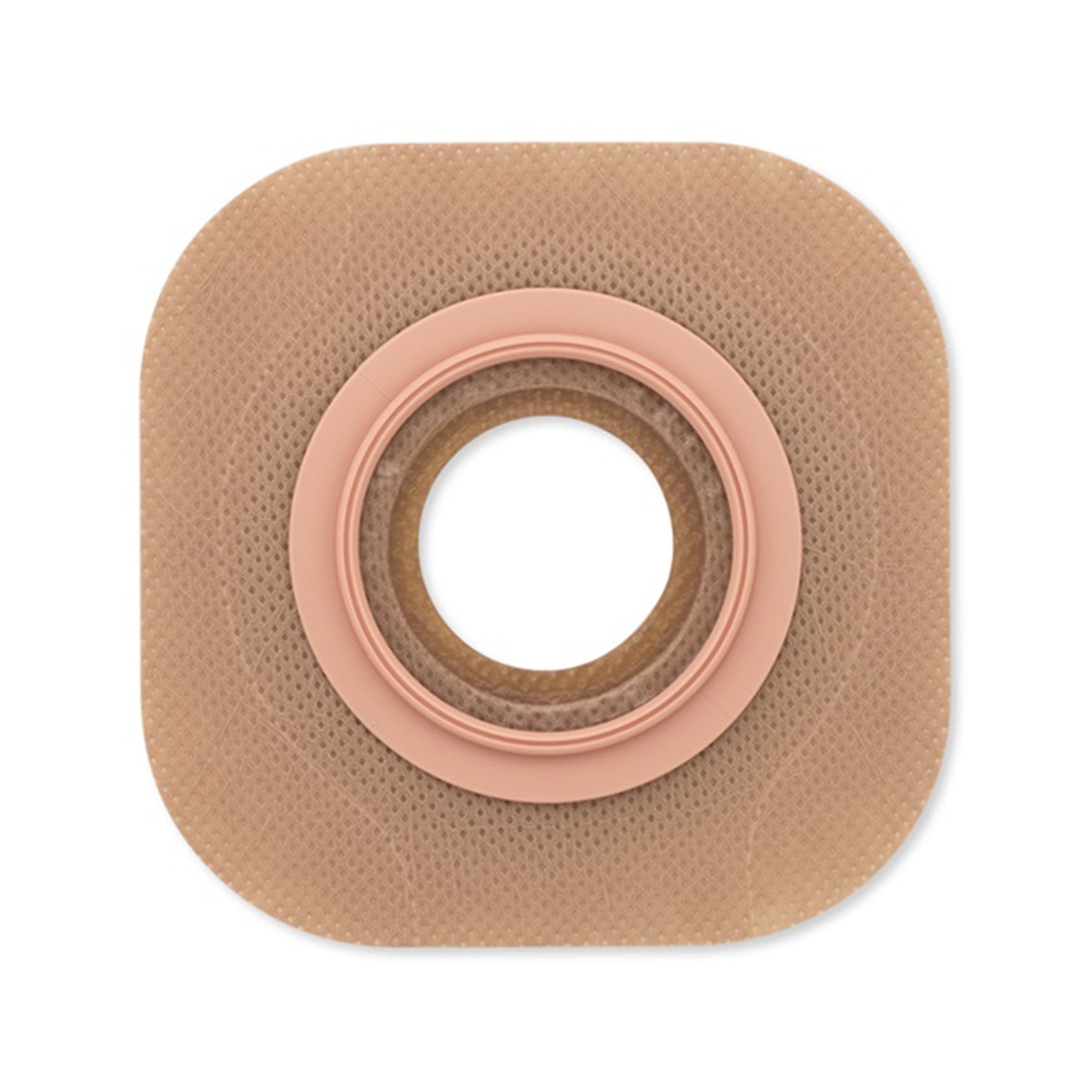 Ostomy Barrier New Image Flextend Precut, Extended Wear Adhesive Tape 57 mm Flange Red Code System Hydrocolloid 1-1/2 Inch Opening | 5/Box