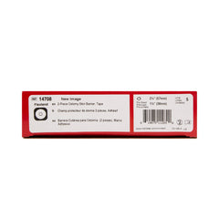 Ostomy Barrier New Image Flextend Precut, Extended Wear Adhesive Tape 57 mm Flange Red Code System Hydrocolloid 1-1/2 Inch Opening | 5/Box