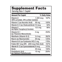 Multivitamin Supplement Geri-Care Tablet 100 per Bottle | (12/Case)