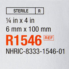 Skin Closure Strip Steri-Strip 1/4 X 4 Inch Nonwoven Material Reinforced Strip White, Packaging Type- Box