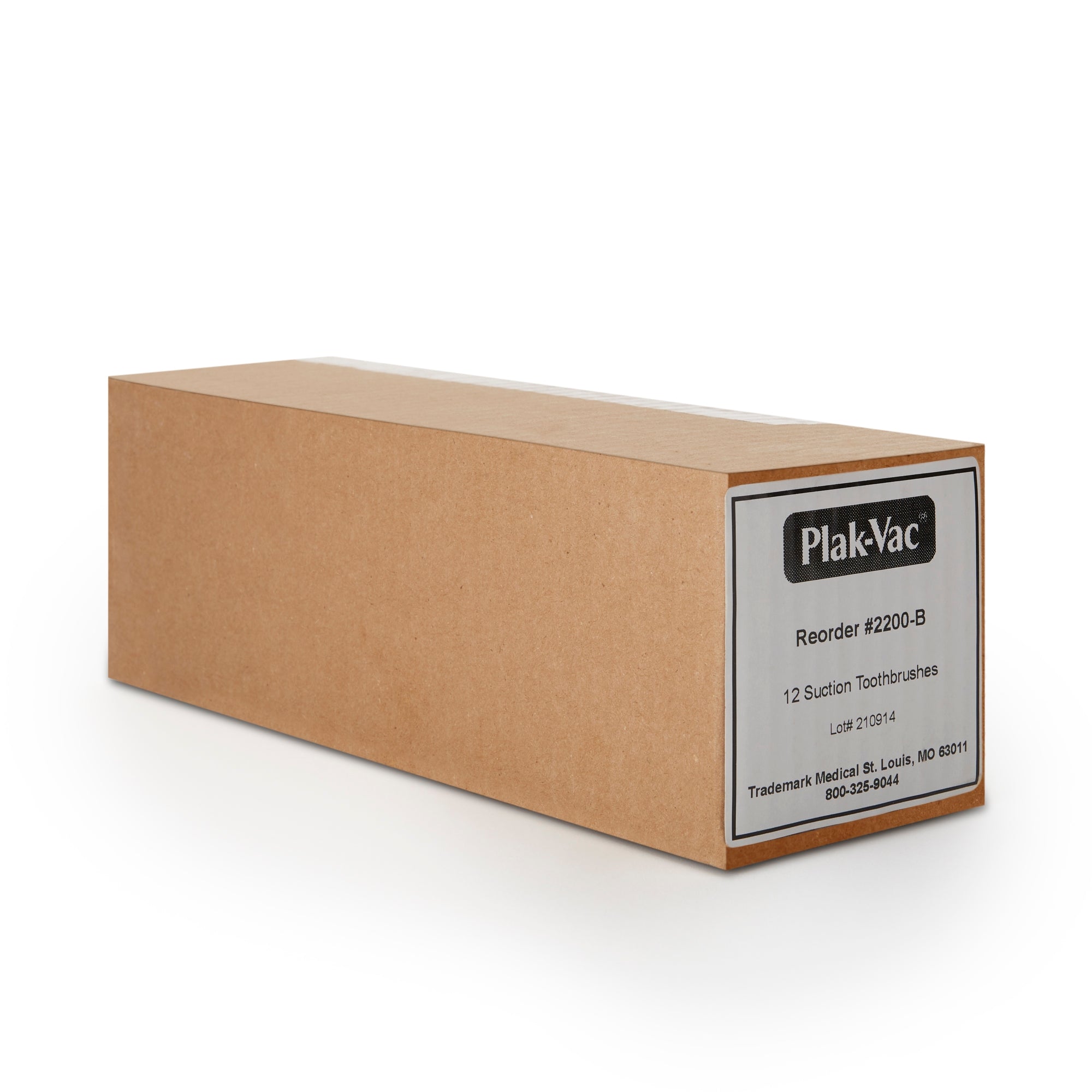 Suction Toothbrush Plak-Vac Pink Adult Soft, Packaging Type- Box