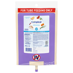 Tube Feeding Formula Compleat Original Unflavored Liquid 1000 mL Ready to Hang Prefilled Container | (6/Case)
