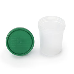 Specimen Container AMSure 120 mL (4 oz.) Screw Cap Unprinted NonSterile, Packaging Type- Case