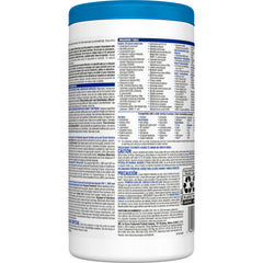 Clorox Healthcare Surface Disinfectant Cleaner Premoistened Bleach Germicidal Manual Pull Wipe 150 Count Canister Floral Scent NonSterile | 6PK/Case
