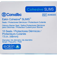 Ostomy Barrier Seal Eakin Cohesive Slim, Outer Diameter 2 Inch, Thickness 1/8 Inch | 10/Box