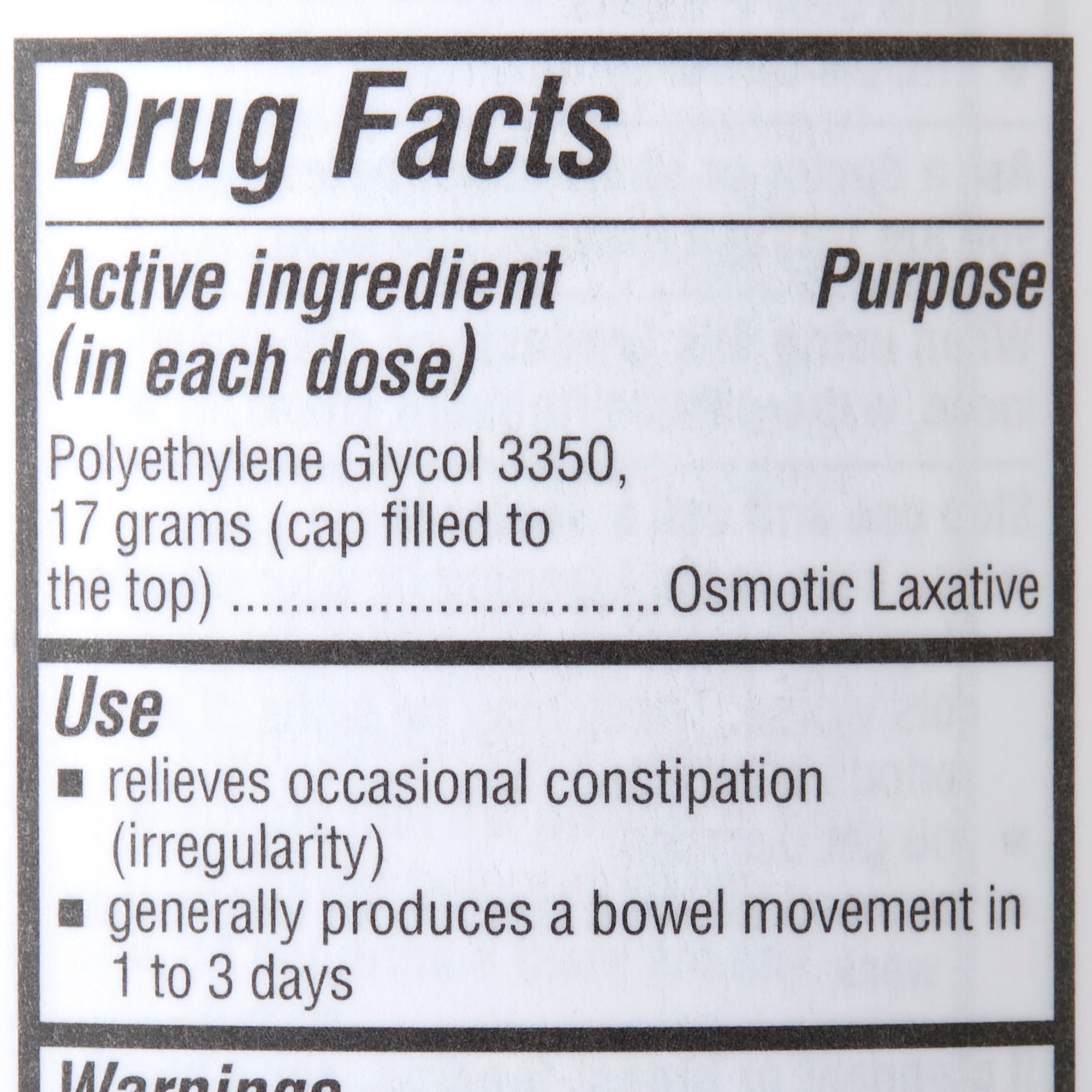 Laxative Geri-Care Powder 8.3 oz. Polyethylene Glycol 3350, Packaging Type- Case