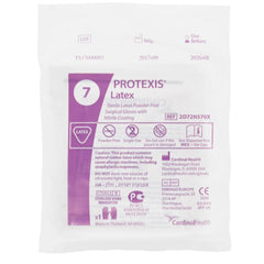 Surgical Glove Protexis Latex Size 7 Sterile Latex Standard Cuff Length Smooth Light Brown Not Chemo Approved | 50Pair/Box