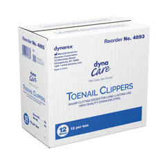 Toenail Clippers Dynarex Thumb Squeeze Lever, Packaging Type- Case