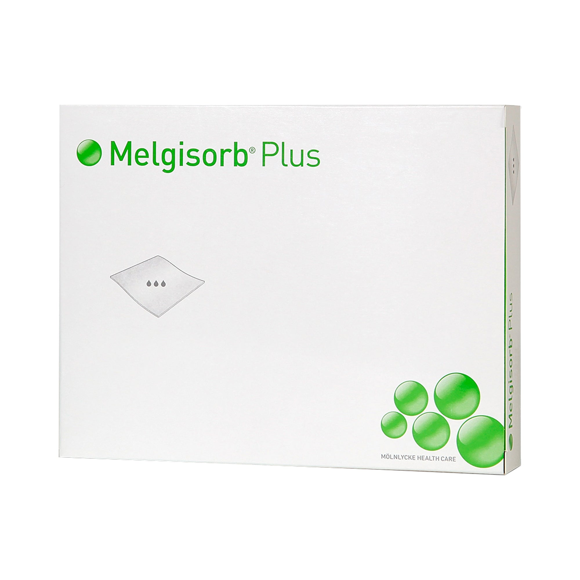 Alginate Dressing Melgisorb Plus 2 X 2 Inch Square, Packaging Type- Box