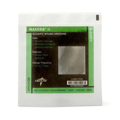 Alginate Dressing Maxorb II 4 X 4 Inch Square, Packaging Type- Box