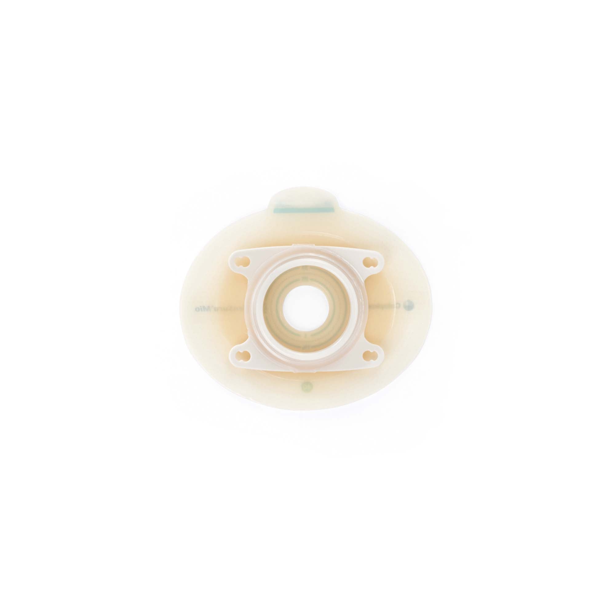 Ostomy Barrier SenSura Mio Click Precut, Extended Wear Elastic Adhesive 40 mm Flange Green Code System 20 to 35 mm Opening | 5/Box
