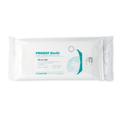 PROSAT Sterile Surface Disinfectant Cleaner Premoistened Cleanroom Manual Pull Wipe 30 Count Pouch Alcohol Scent Sterile | 48EACH/CASE