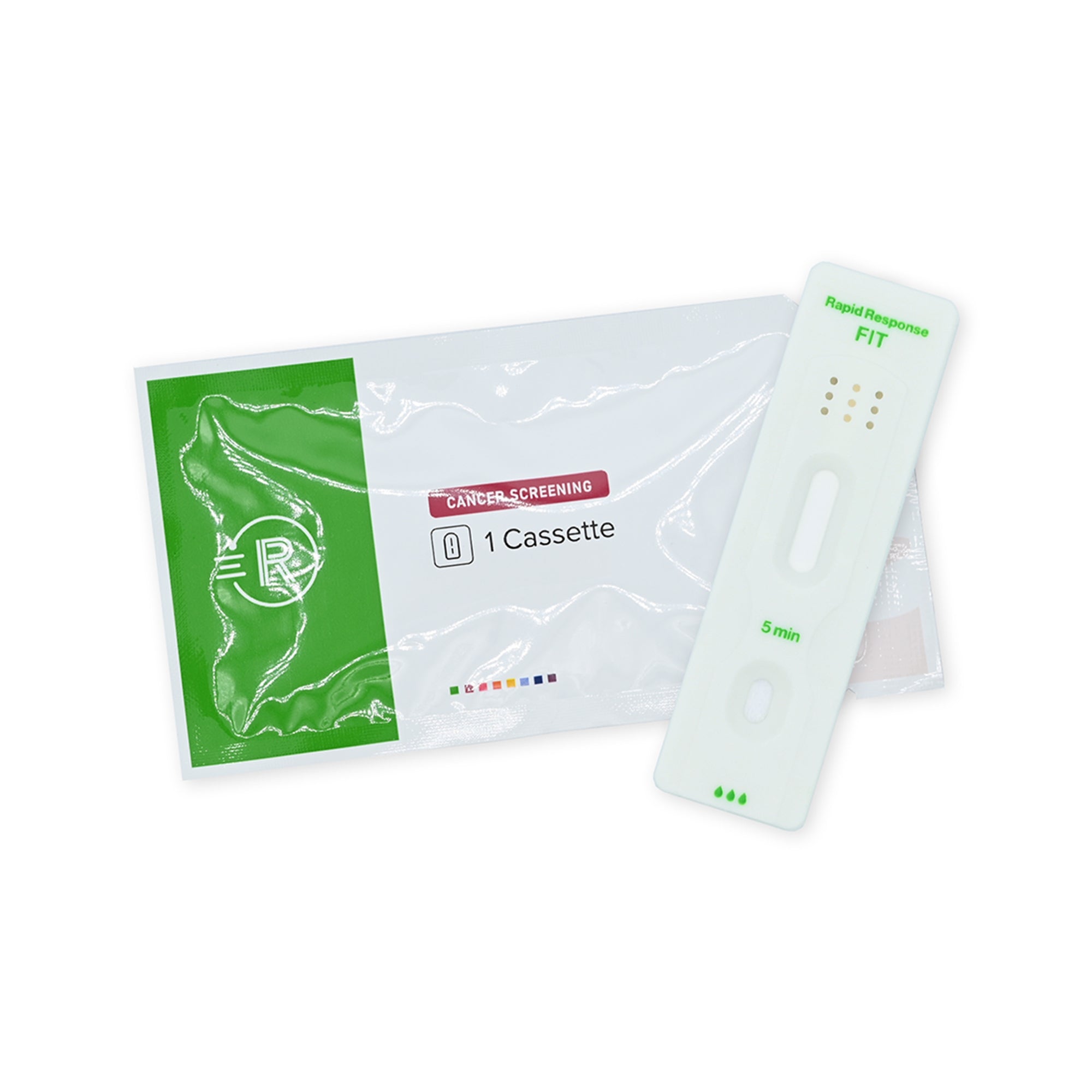 Cancer Screening Test Kit Rapid Response Fecal Occult Blood Test (iFOB or FIT) 36 Tests CLIA Waived, Packaging Type- Box