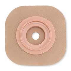 Ostomy Barrier New Image CeraPlus Precut, Extended Wear Adhesive Tape Borders 44 mm Flange Green Code System 7/8 Inch Opening | 5/Box