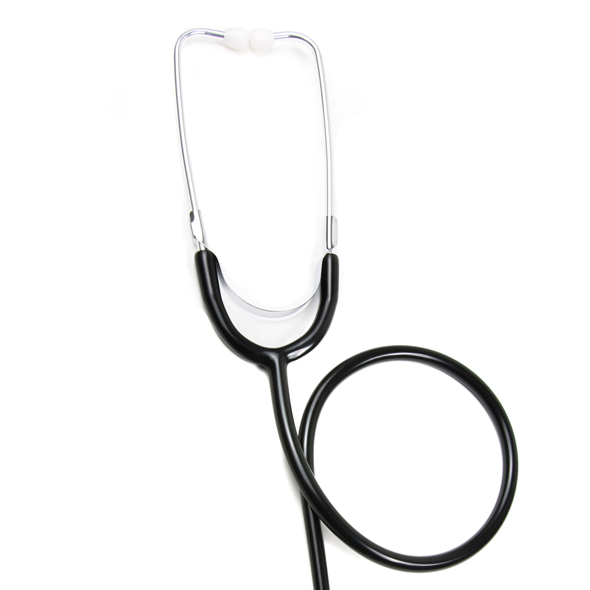 mckesson classic stethoscope double sided chest piece black 32 inch tube mckesson general exam stethoscope mk1007587bx
