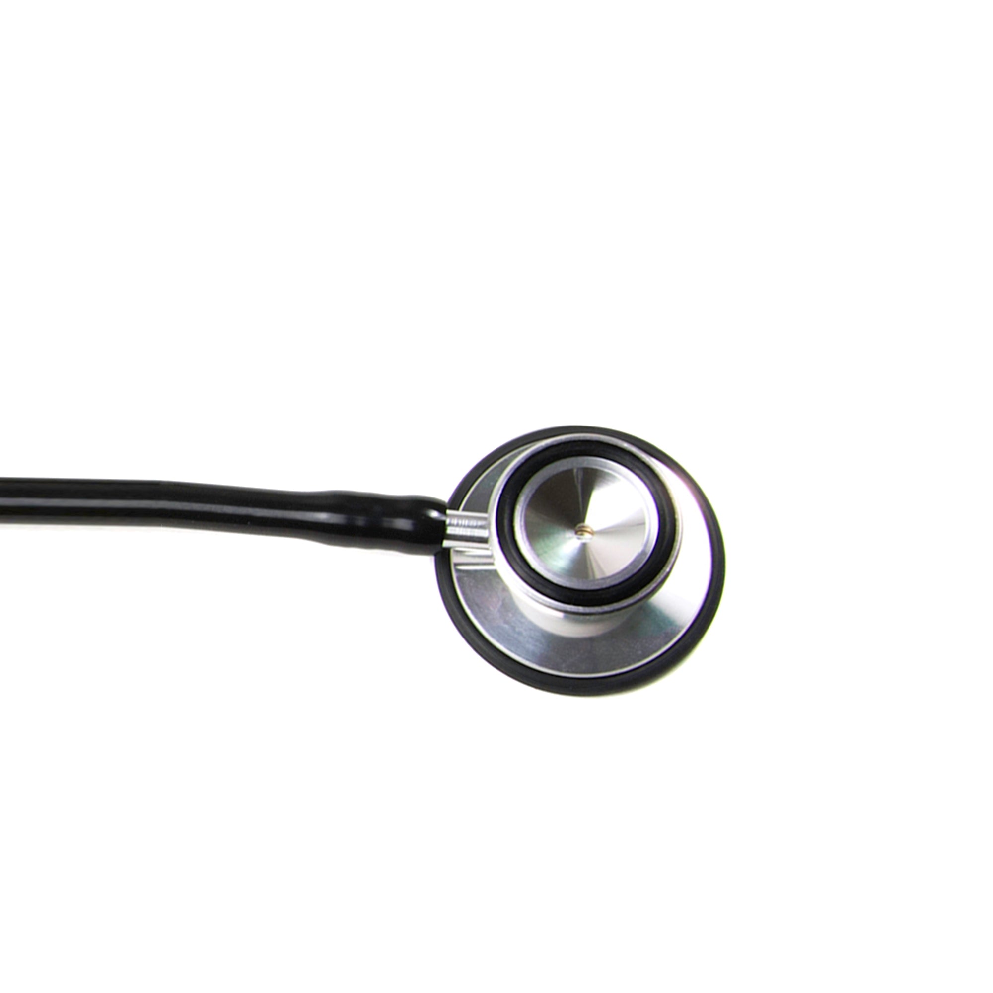 mckesson classic stethoscope double sided chest piece black 32 inch tube mckesson general exam stethoscope mk1007587bx