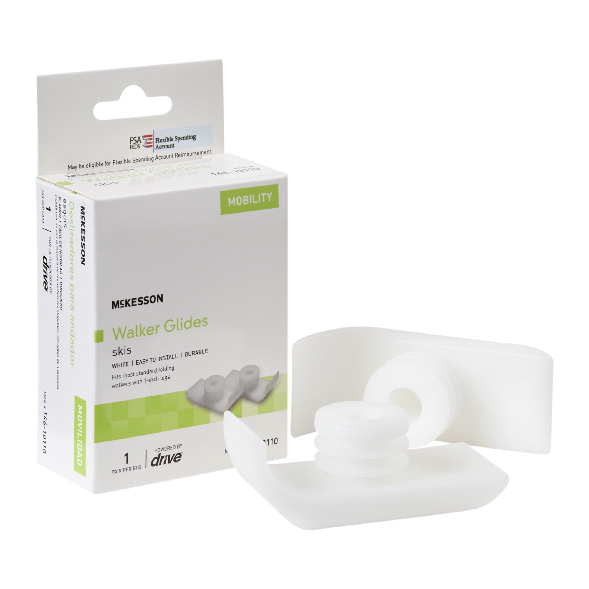 McKesson Glide Ski For Walker