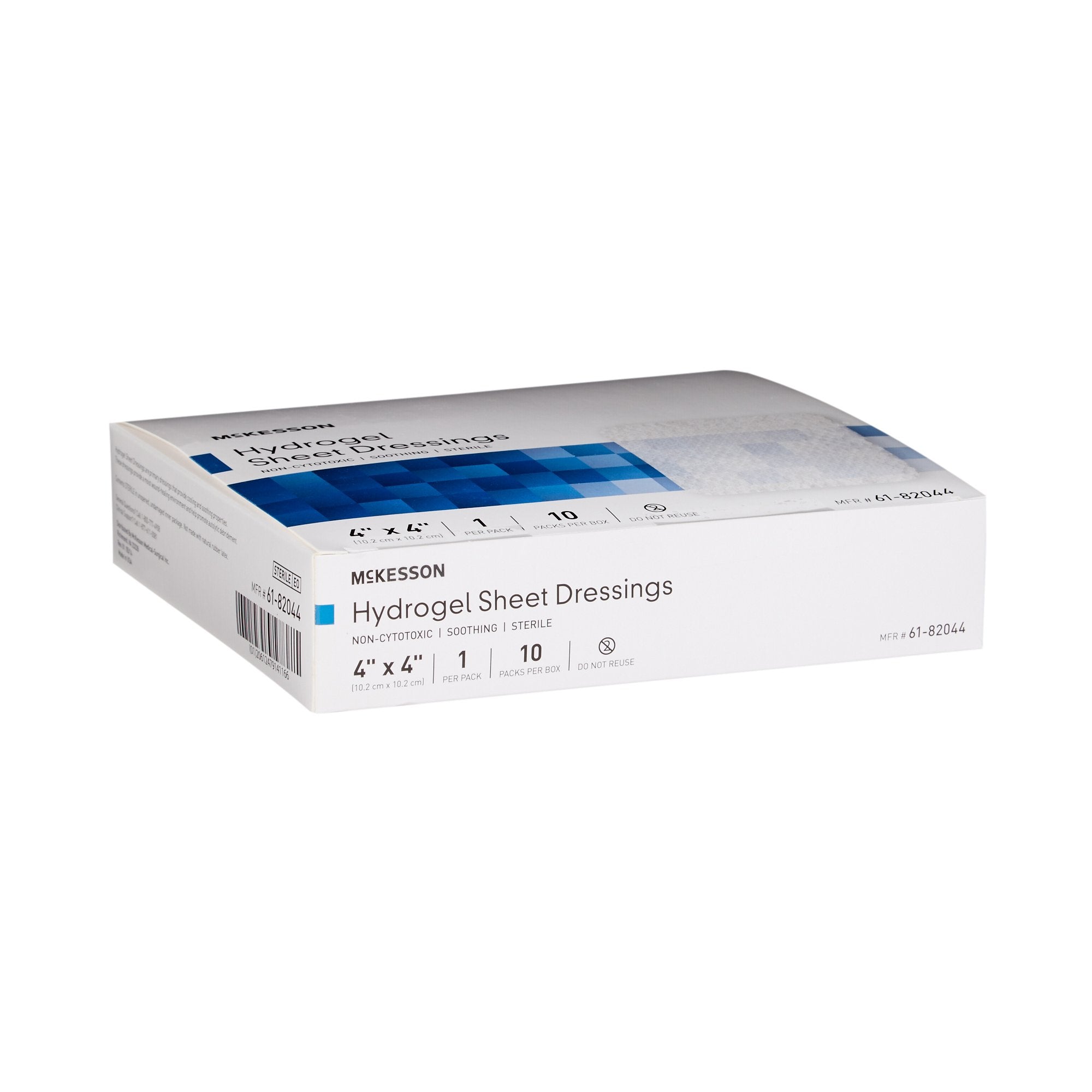 mckesson hydrogel dressing 4 x 4 inch mckesson hydrogel wound dressing mk494194bx